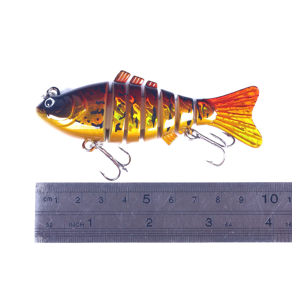 10cm 15.6g 6pcs/set Swimbait 7 Segments Jointed Fishing Lure