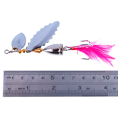 3.34inch 0.42oz Rotate Spinnerbait Fishing Lure