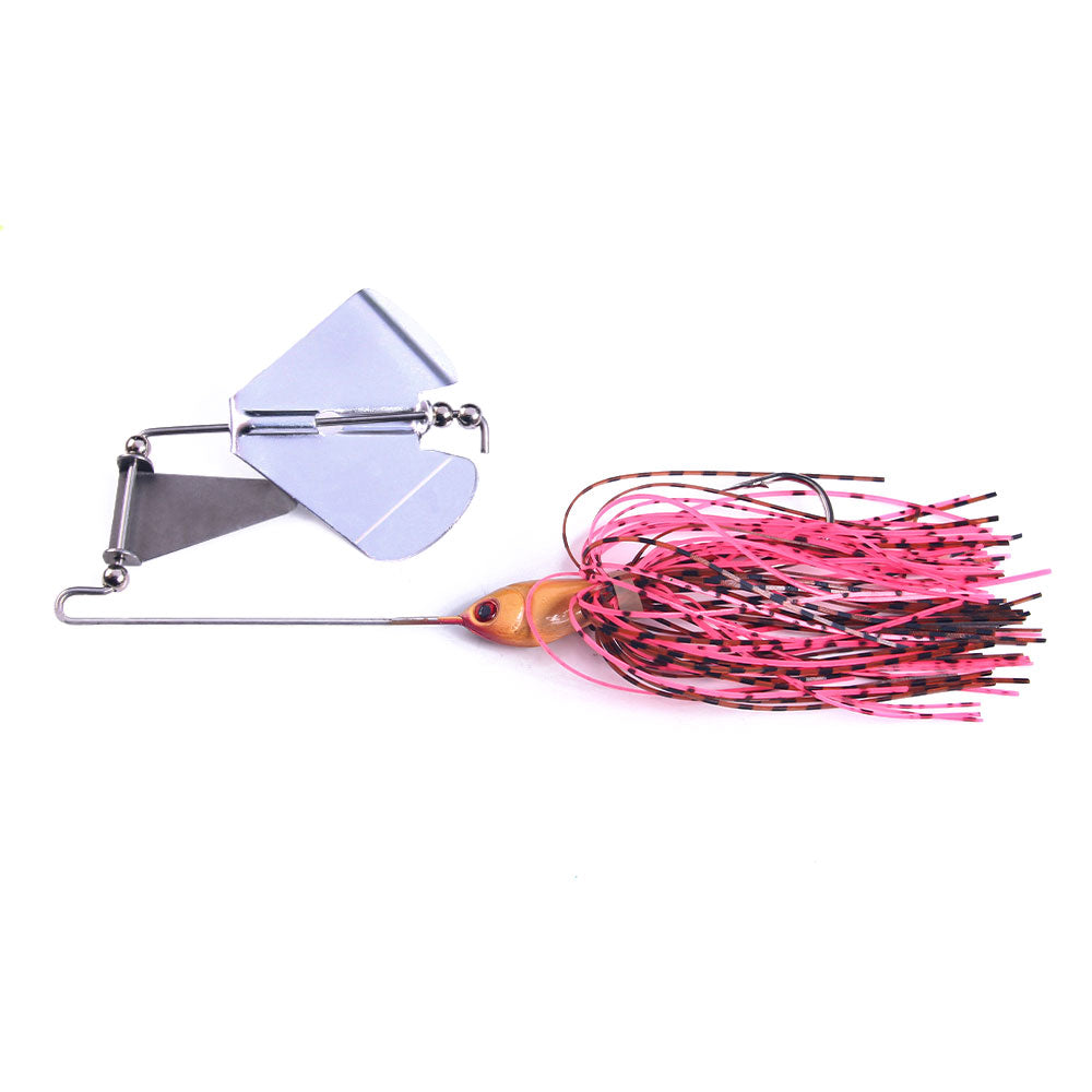HENGJIA Bladed Jig Fishing Lures 1pc Buzzbait Irresistible Vibrating  Action,Metal Bait With Rubber Skirt Artificial Wobbler Buzzbait Jigging  Lure Spinner Bait 0.56 Oz And 0.71 Oz Sizes, Includes Retail Box