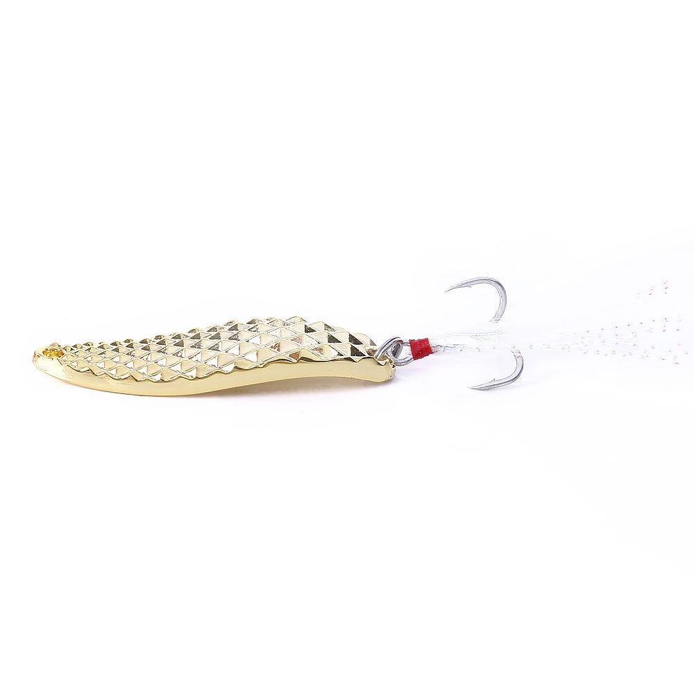 Fishing Tackle 1pcs Metal Colourful Fish Scale Fishing Lures