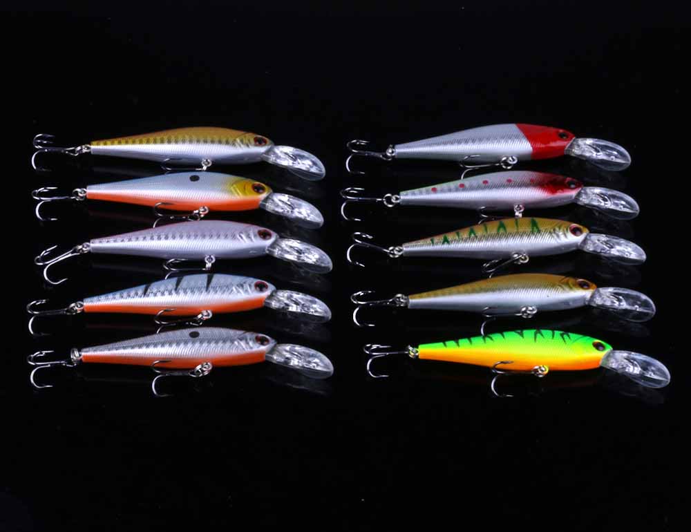 Mixed Minnow Minnow Lure Set For Saltwater, Freshwater Includes