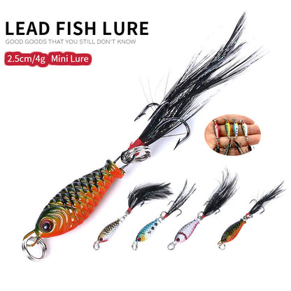 1in 1/7oz Lead Baits