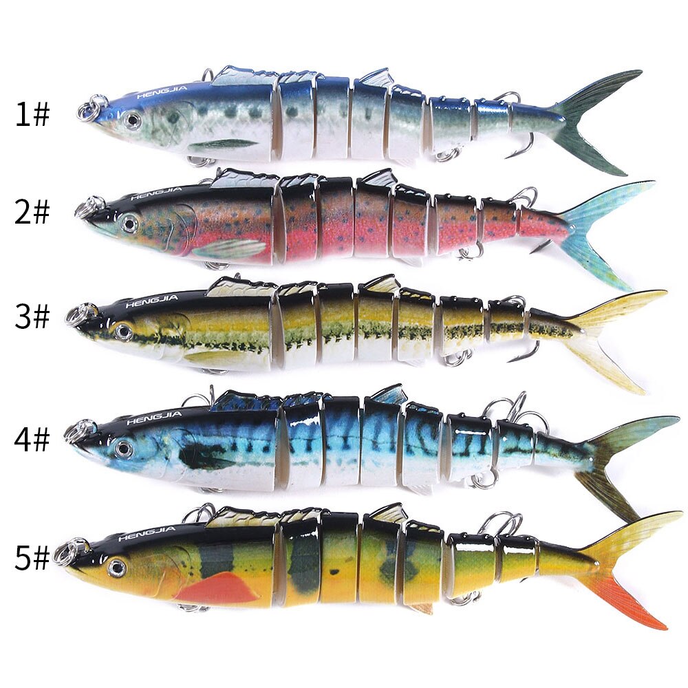 6.35cm 9.3g Fishing Lure Multi Jointed Bait Sunfish Lure