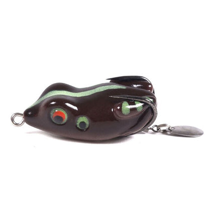 2 1/6in 2/5oz Frog Lure Sillicon Bait