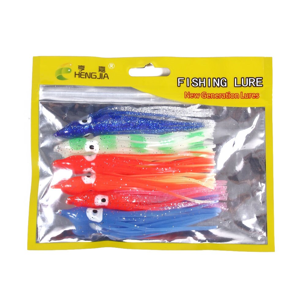 4in 1/8oz Soft octopus Lures