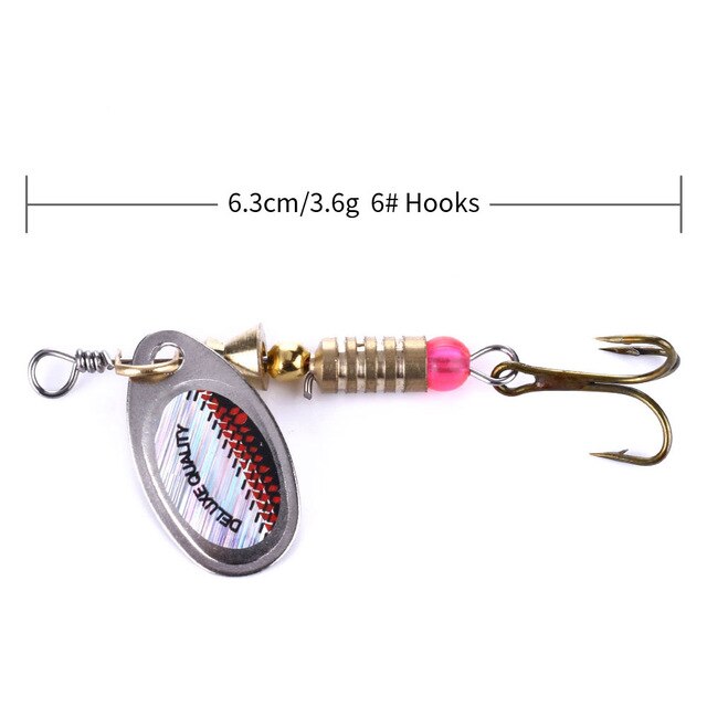 2 1/2in 1/8oz Spinner Fishing Lures