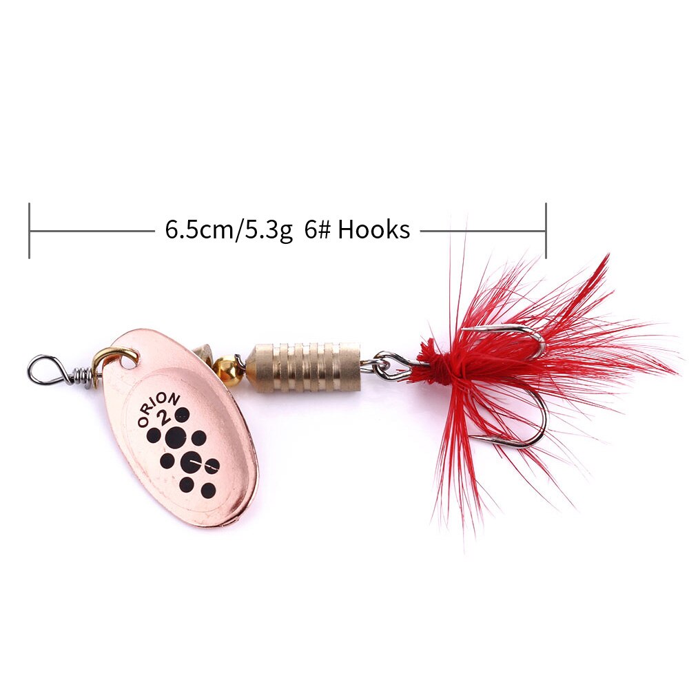 2 5/9in 1/8oz Spinner Lures