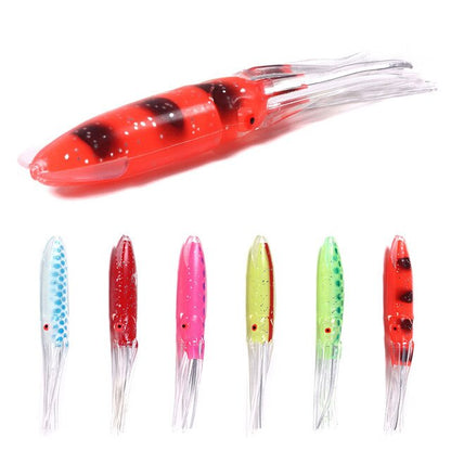 4in 2/7oz Soft Octopus Lure