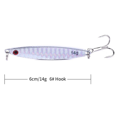 2 1/3in 1/2oz Lead Bait Lures