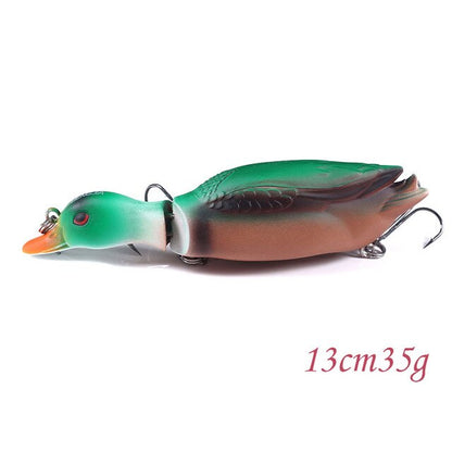 2 3/4in 5/14oz Fishing Lures Duck Shape Baits with Hooks – Hengjia fishing gear