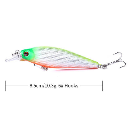 3 1/3in 3/8oz Minnow Lures